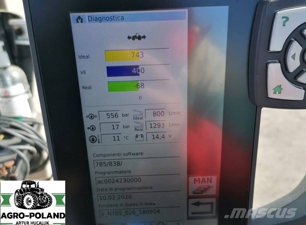 Fendt 936 PROFI - 2016 ROK - 55 km/h - 8568 h الجرارات