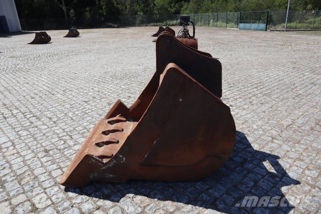 Balde escavação 1370 mm Ø80 Kašike / Korpe