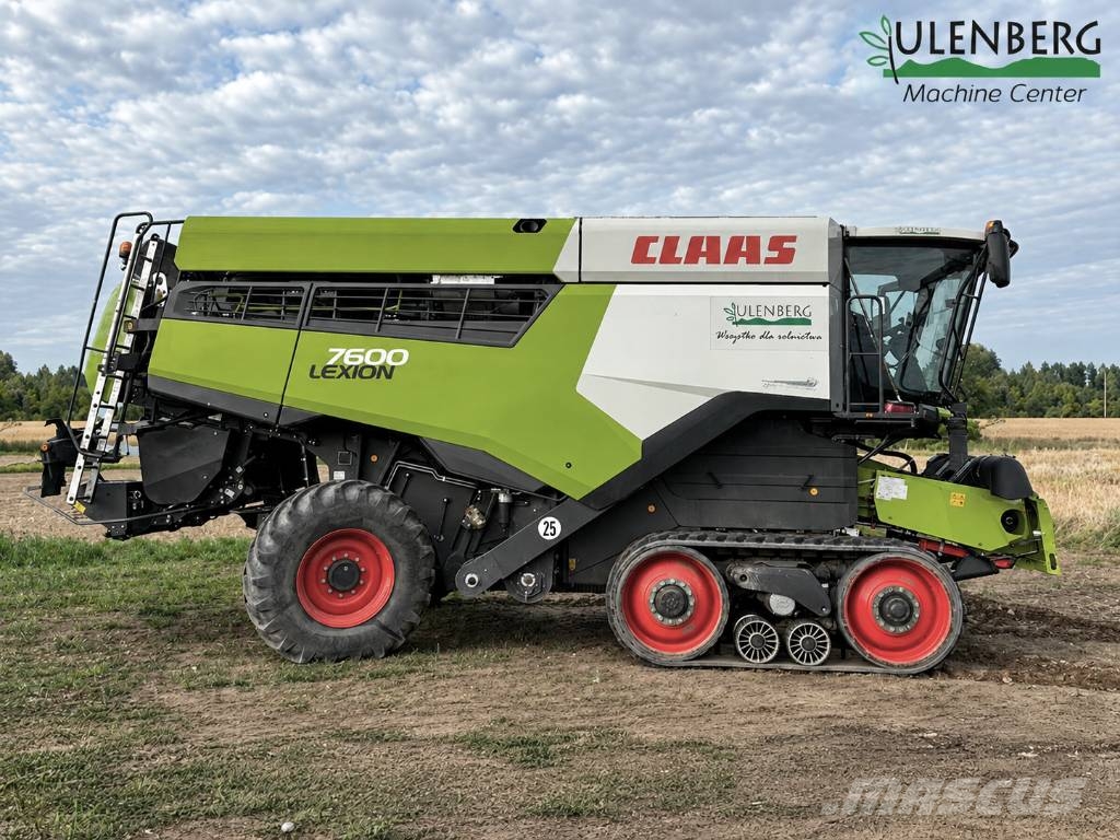 CLAAS Lexion 7600 TerraTrac 联合收割机