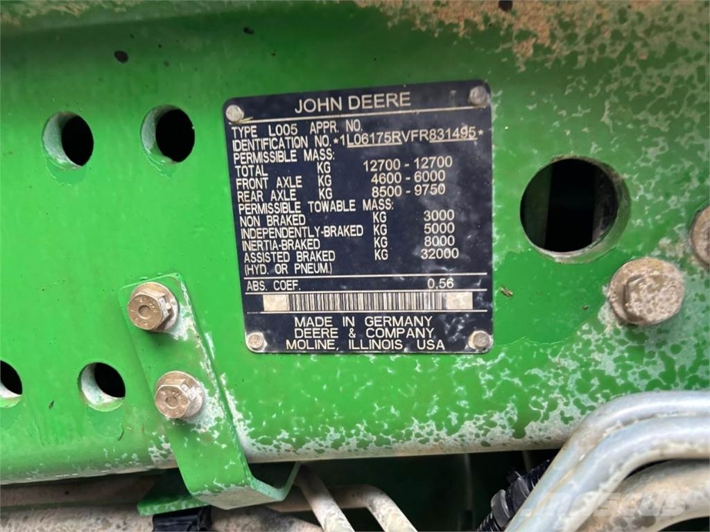 John Deere 6175R Traktori