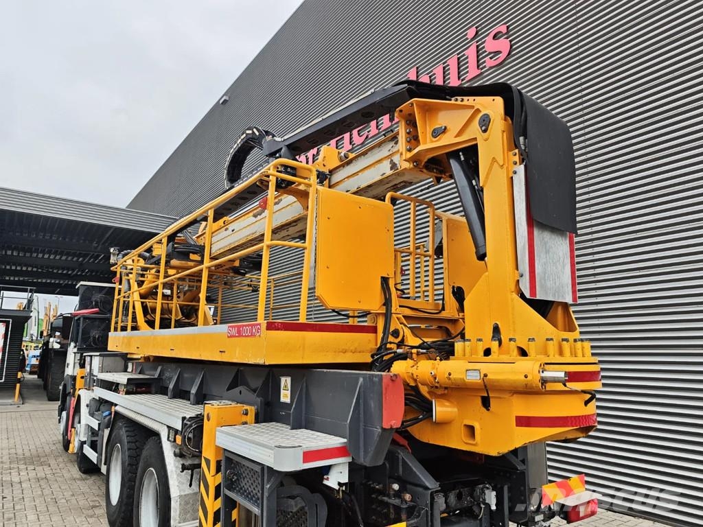 Volvo FMX 420 8x4 AMV SWL 10000 RH Tunnelplatform Truck mounted aerial platforms