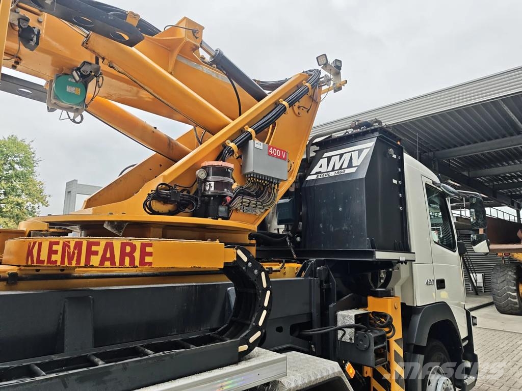 Volvo FMX 420 8x4 AMV SWL 10000 RH Tunnelplatform Truck mounted aerial platforms