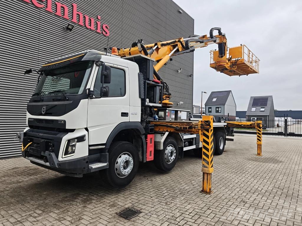 Volvo FMX 420 8x4 AMV SWL 10000 RH Tunnelplatform Truck mounted aerial platforms
