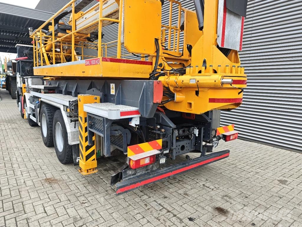 Volvo FMX 420 8x4 AMV SWL 10000 RH Tunnelplatform Truck mounted aerial platforms