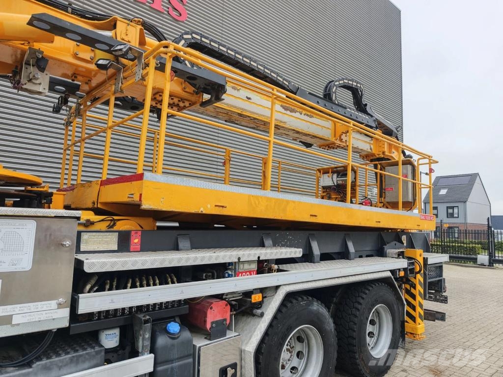 Volvo FMX 420 8x4 AMV SWL 10000 RH Tunnelplatform Truck mounted aerial platforms