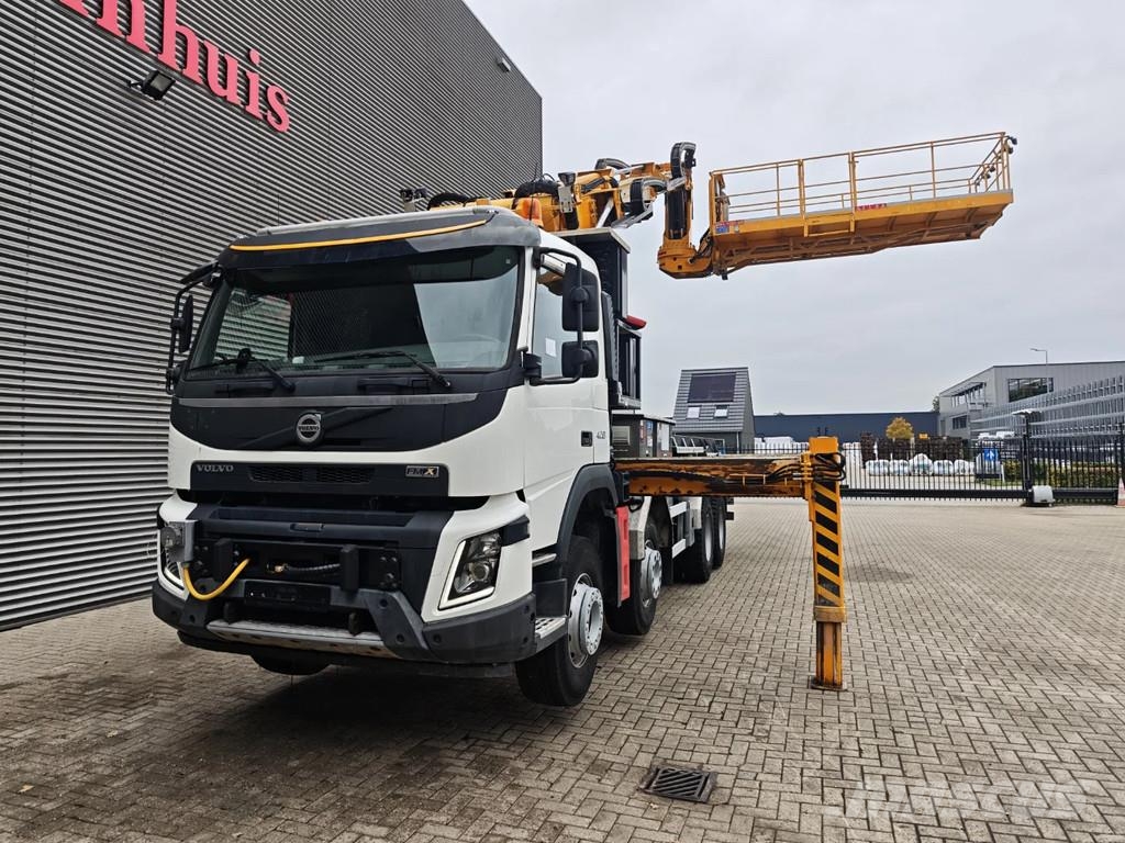 Volvo FMX 420 8x4 AMV SWL 10000 RH Tunnelplatform Truck mounted aerial platforms