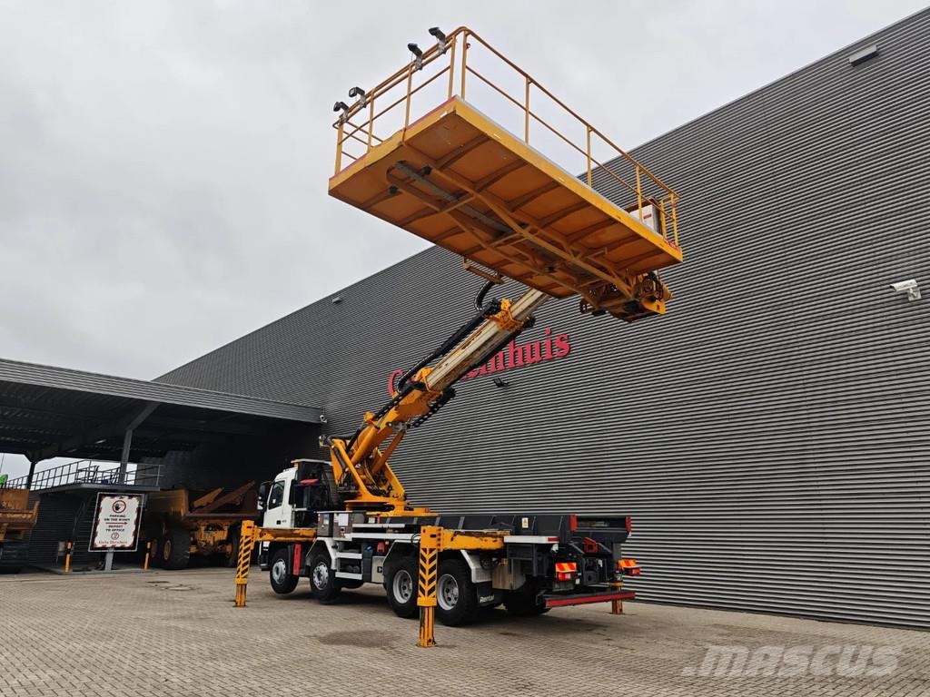 Volvo FMX 420 8x4 AMV SWL 10000 RH Tunnelplatform Truck mounted aerial platforms