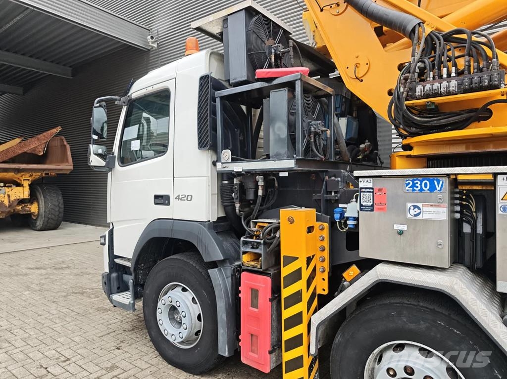Volvo FMX 420 8x4 AMV SWL 10000 RH Tunnelplatform Truck mounted aerial platforms