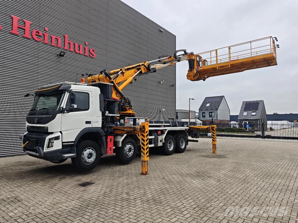 Volvo FMX 420 8x4 AMV SWL 10000 RH Tunnelplatform Truck mounted aerial platforms