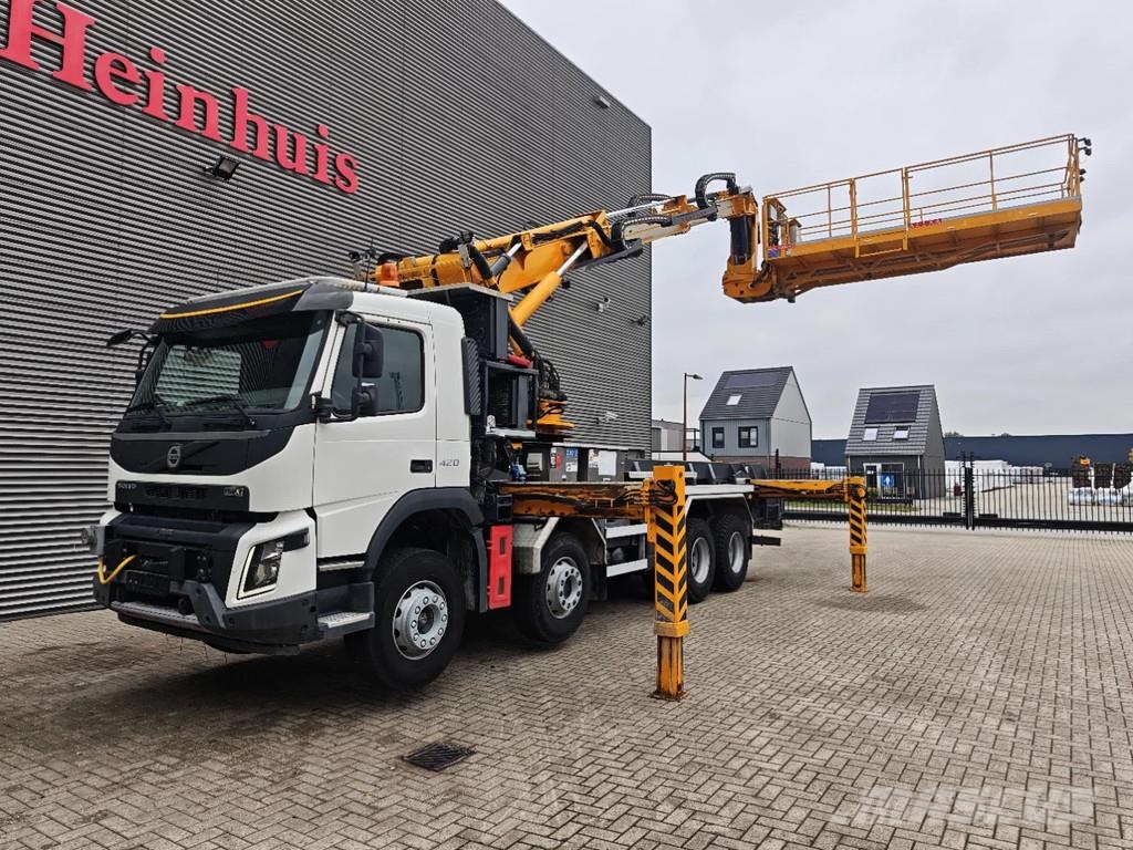 Volvo FMX 420 8x4 AMV SWL 10000 RH Tunnelplatform Truck mounted aerial platforms