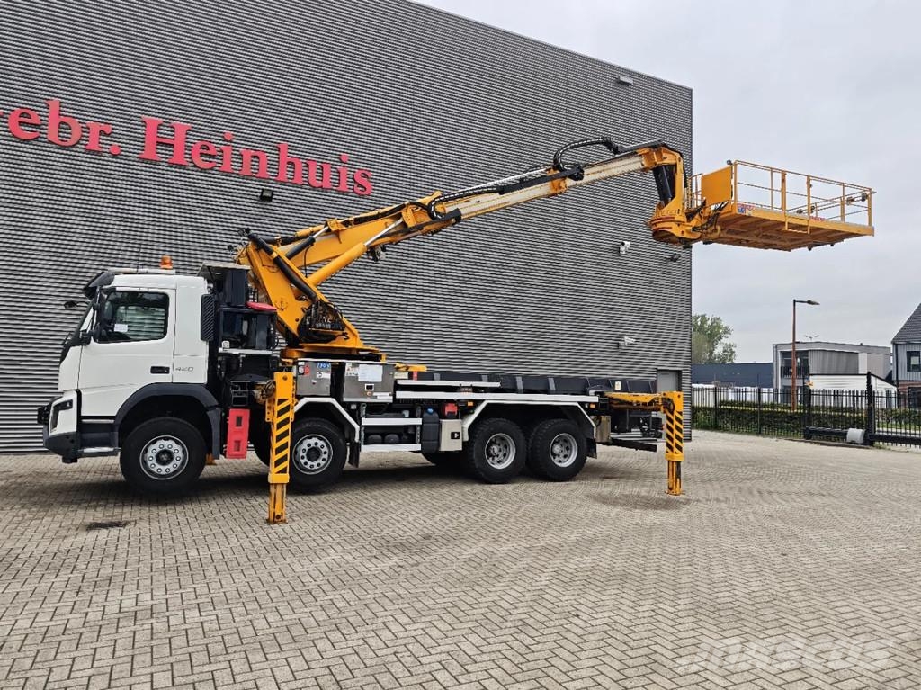 Volvo FMX 420 8x4 AMV SWL 10000 RH Tunnelplatform Truck mounted aerial platforms