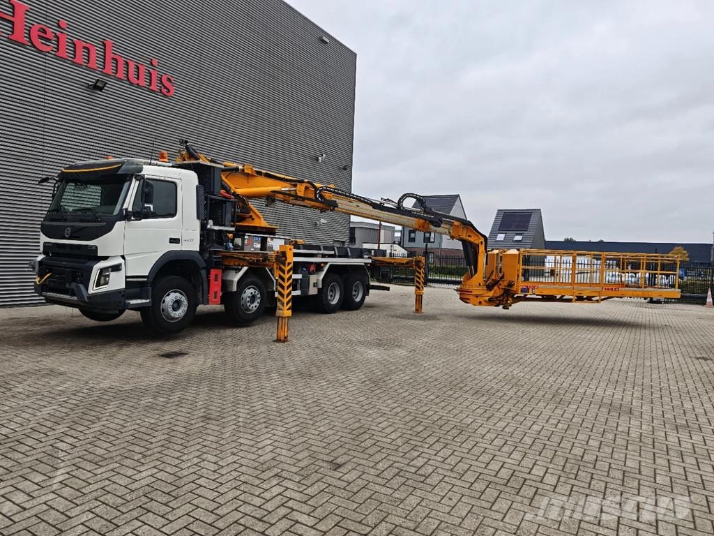 Volvo FMX 420 8x4 AMV SWL 10000 RH Tunnelplatform Truck mounted aerial platforms