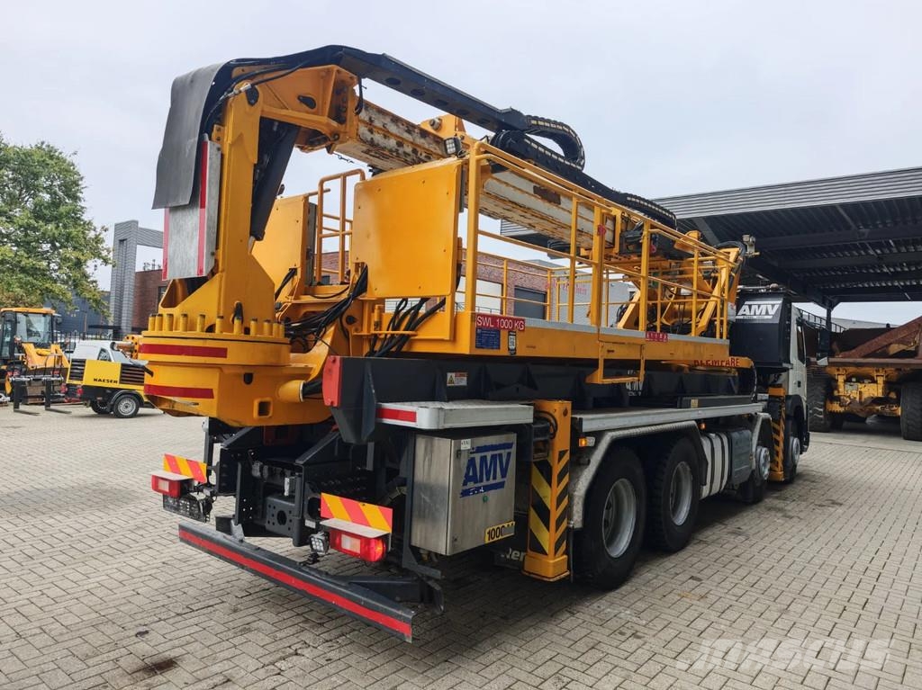 Volvo FMX 420 8x4 AMV SWL 10000 RH Tunnelplatform Truck mounted aerial platforms