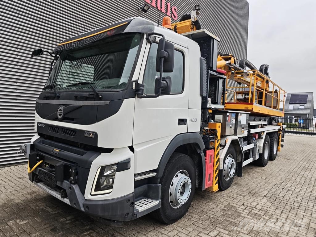 Volvo FMX 420 8x4 AMV SWL 10000 RH Tunnelplatform Truck mounted aerial platforms