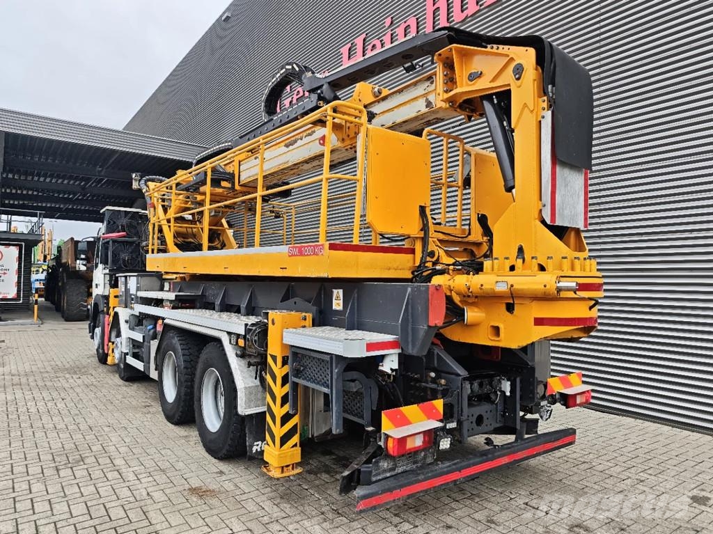 Volvo FMX 420 8x4 AMV SWL 10000 RH Tunnelplatform Truck mounted aerial platforms