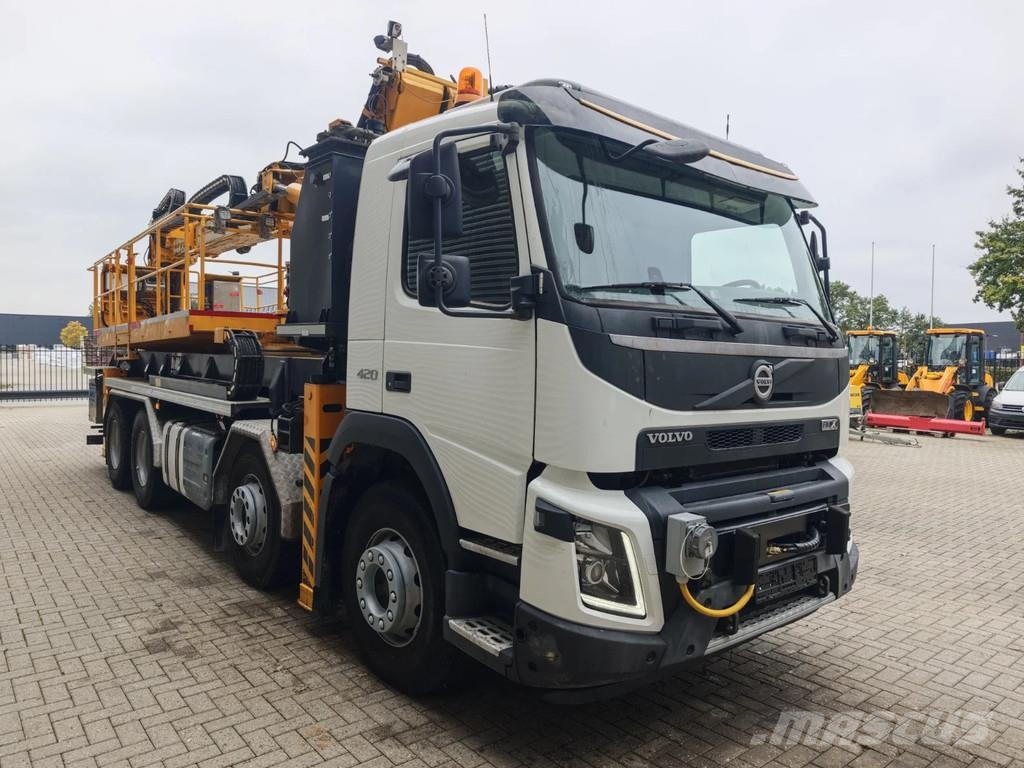 Volvo FMX 420 8x4 AMV SWL 10000 RH Tunnelplatform Truck mounted aerial platforms