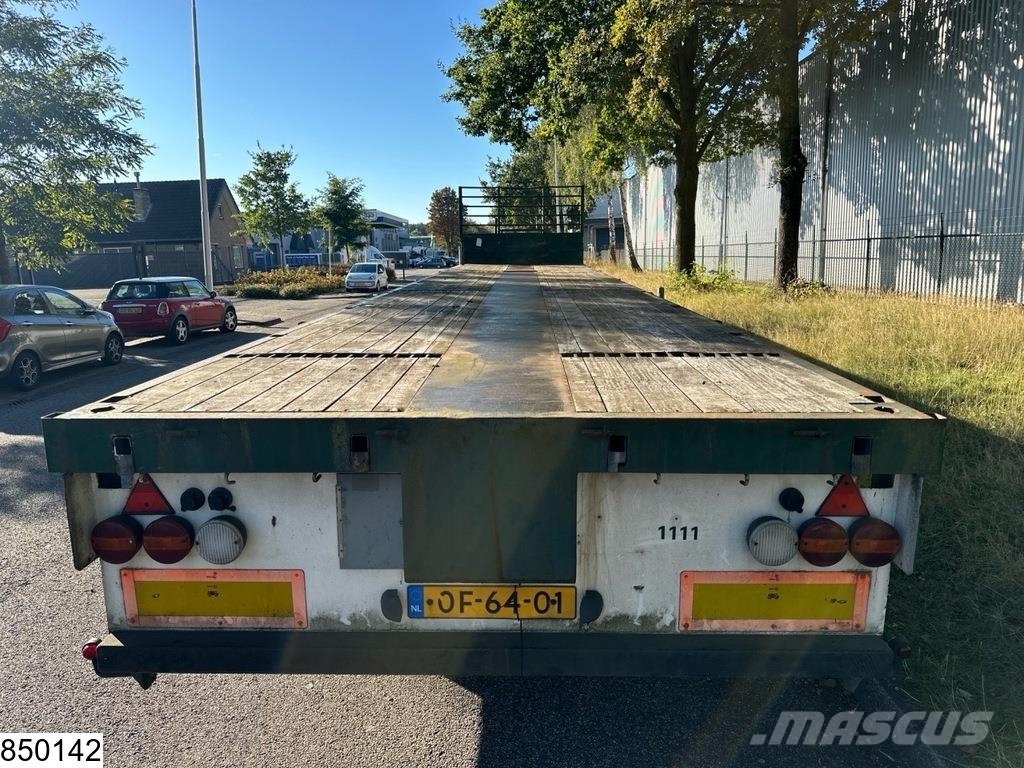 Zwalve open laadbak 41.000 KG Poluprikolice sa otvorenim sandukom