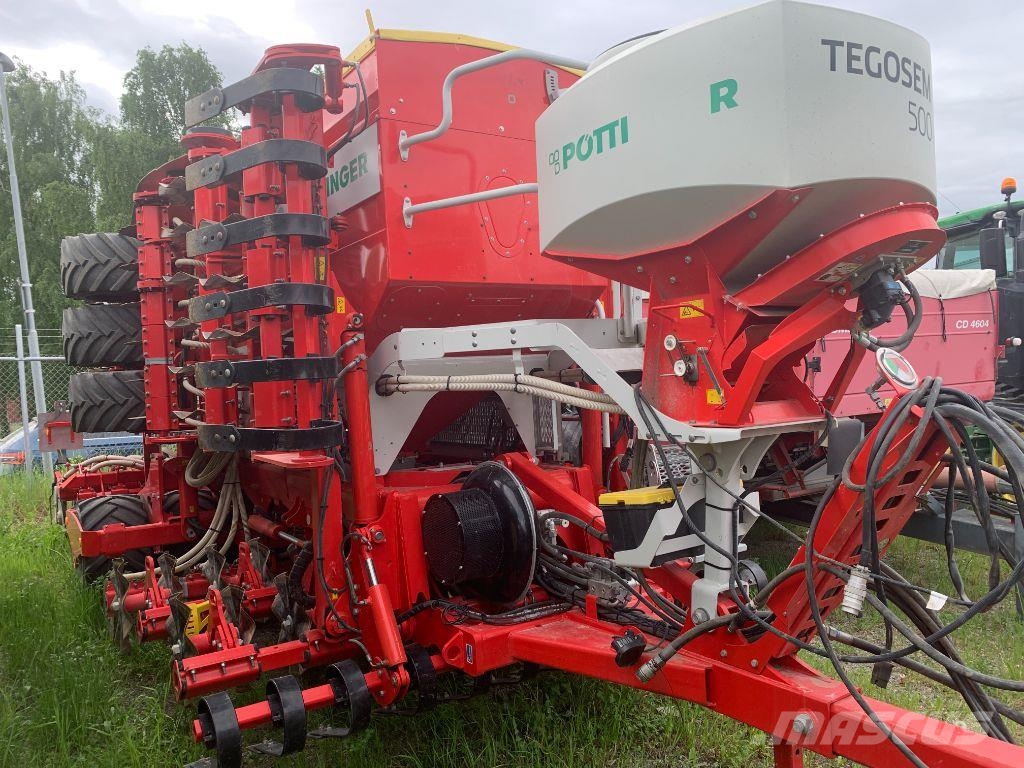 Pöttinger Terrasem C6 Fertilizer med frösålåda Kombinované sejačky