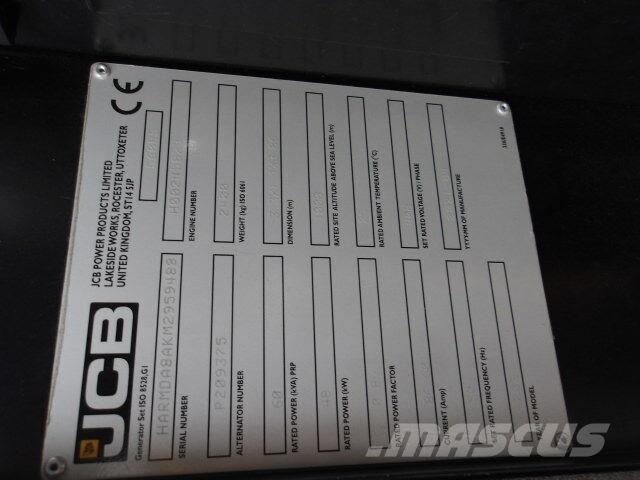 JCB G60RS Diesel Generatoren