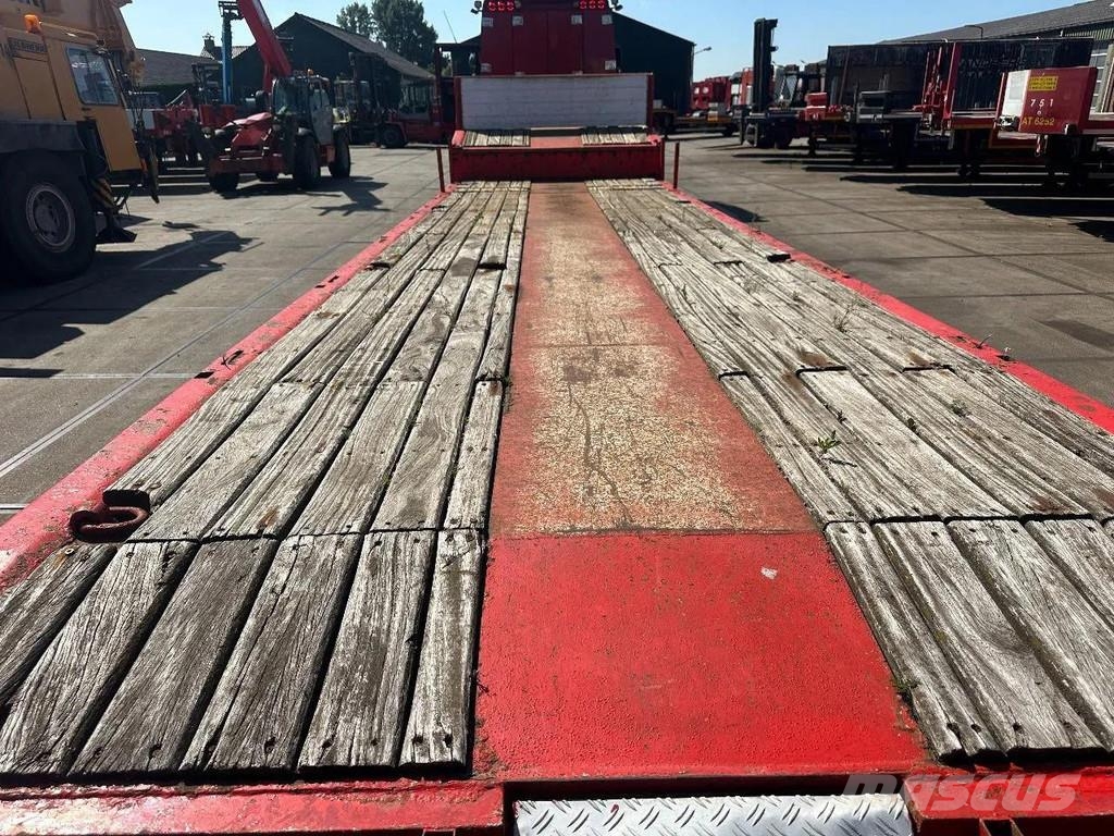 Kässbohrer 4 AXLE - LAST 2 AXLES STEERING - EXTENDABLE Semi-reboques rebaixados