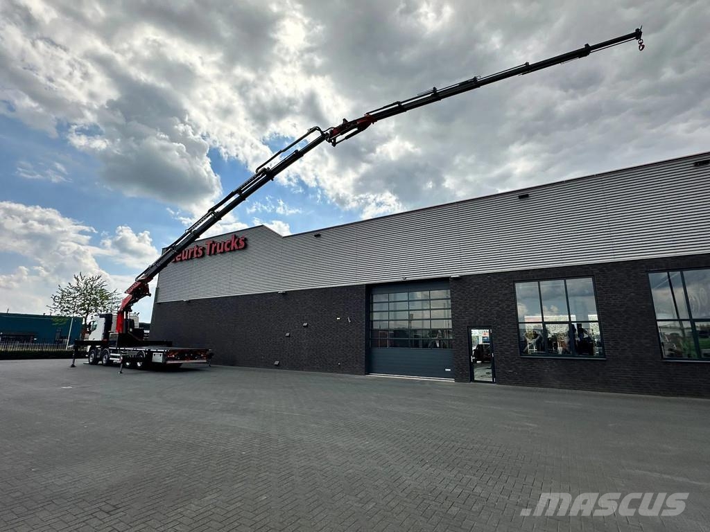 Volvo FH 8X4 BAKWAGEN MET FASSI F1150RA.2.28 XHE-DYNAMIC Mobiilinosturit