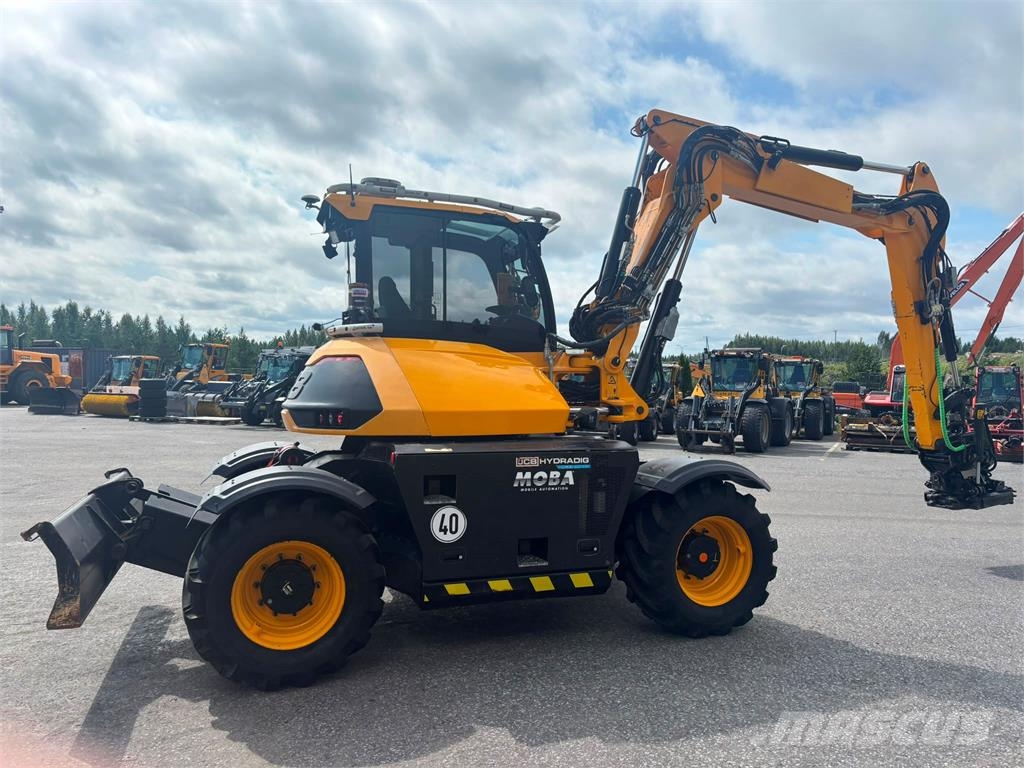 JCB 110 Hydradig Pyöräkaivukoneet