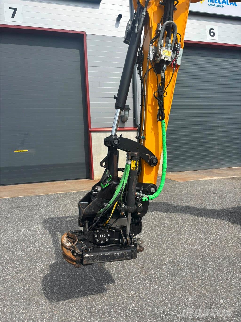 JCB 110 Hydradig Pyöräkaivukoneet