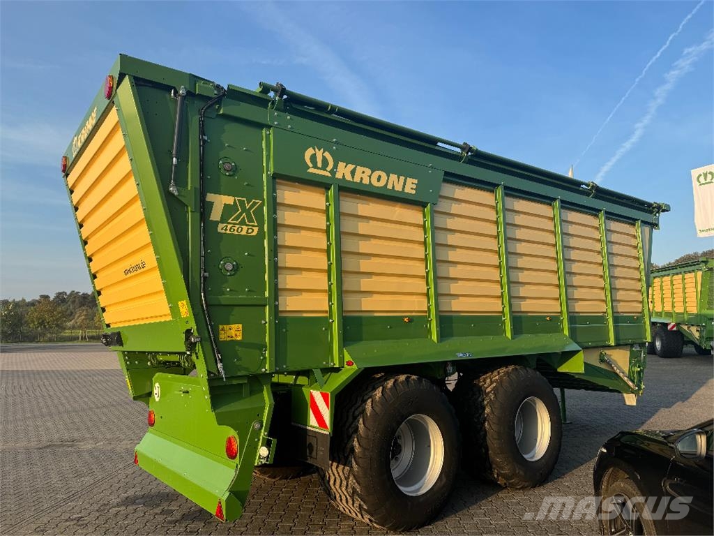Krone TX 460 D Käitlemise ja paigutamise seadmed