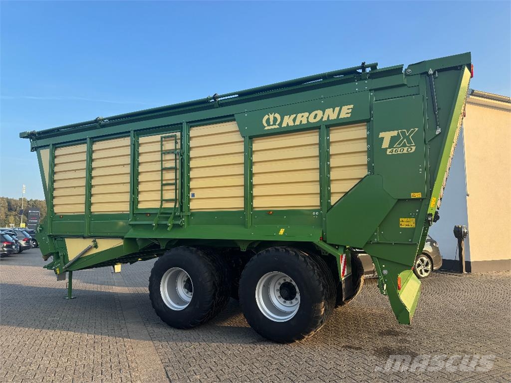 Krone TX 460 D Käitlemise ja paigutamise seadmed
