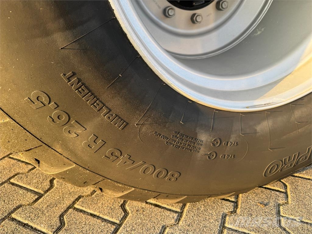 Krone TX 460 D Käitlemise ja paigutamise seadmed