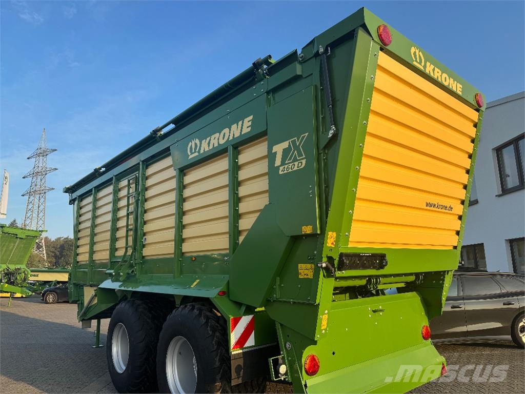 Krone TX 460 D Käitlemise ja paigutamise seadmed
