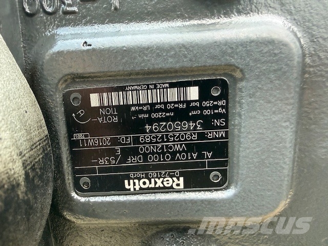 Rexroth A10V 100 USED PUMP 油圧機