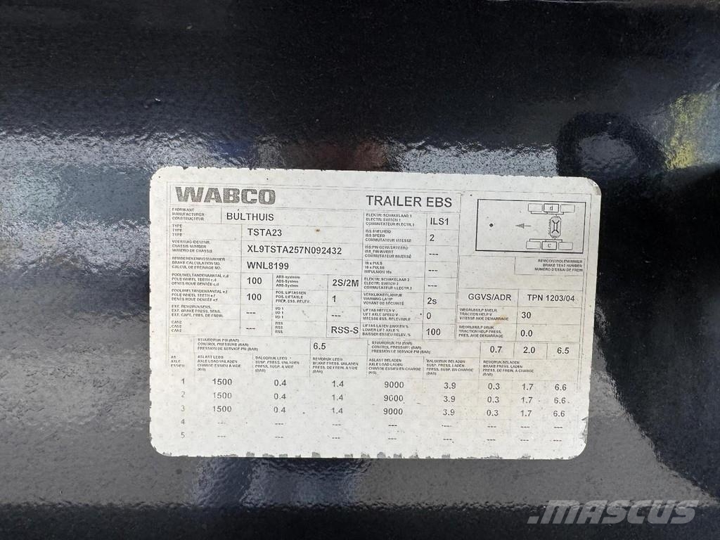 Bulthuis TSTA23 3 AXLE - BPW - TIPPER Semirremolques de volteo