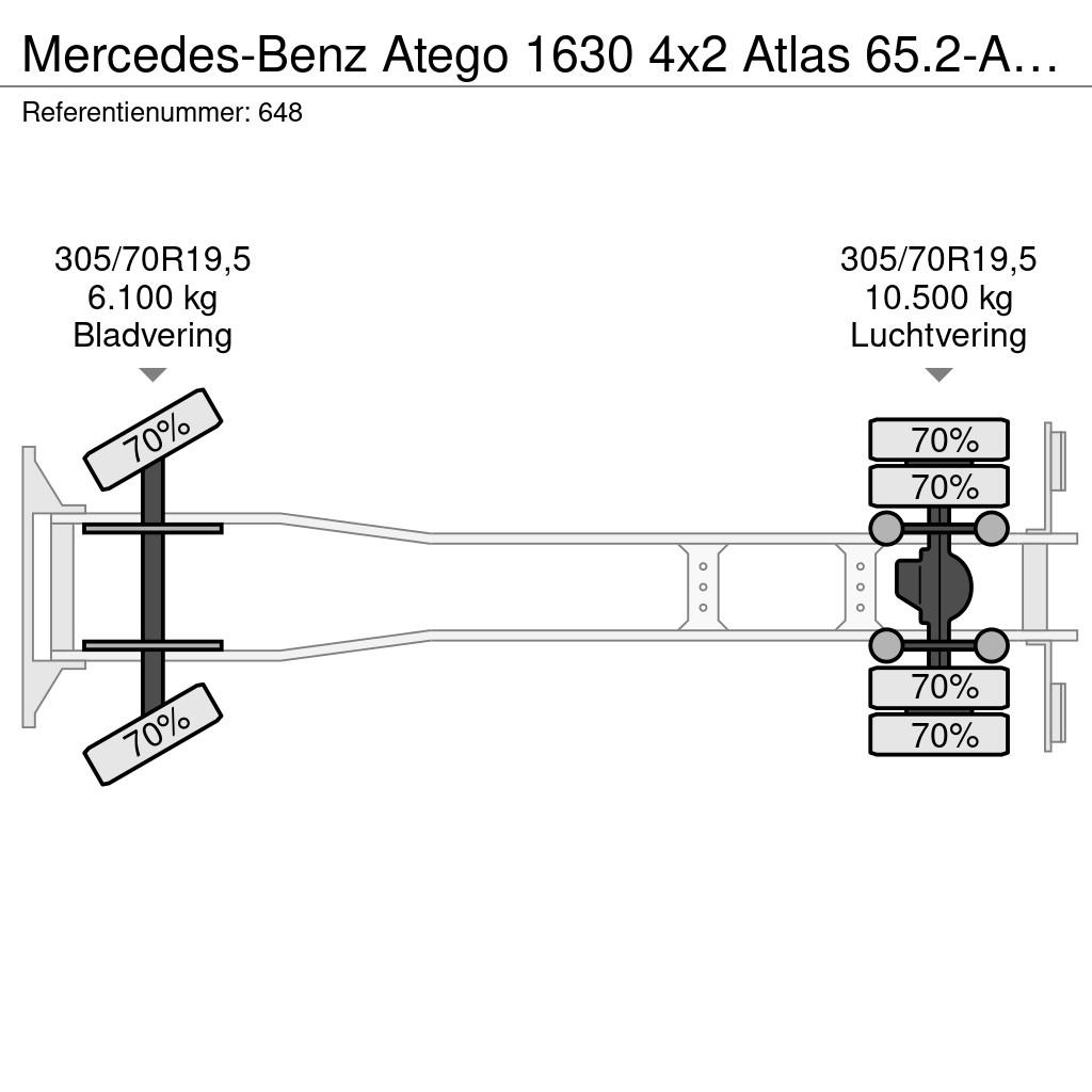Mercedes-Benz Atego 1630 4x2 Atlas 65.2-A2L Tailgate! Polovne dizalice za sve terene
