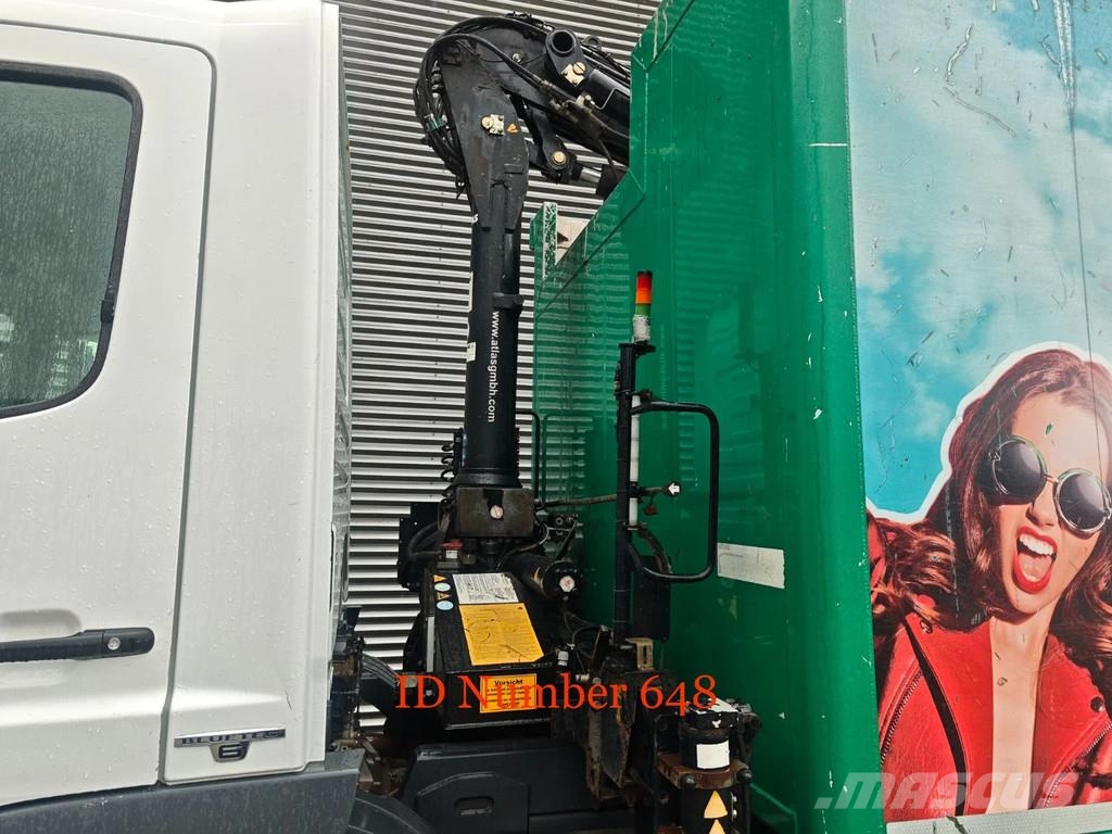 Mercedes-Benz Atego 1630 4x2 Atlas 65.2-A2L Tailgate! Polovne dizalice za sve terene