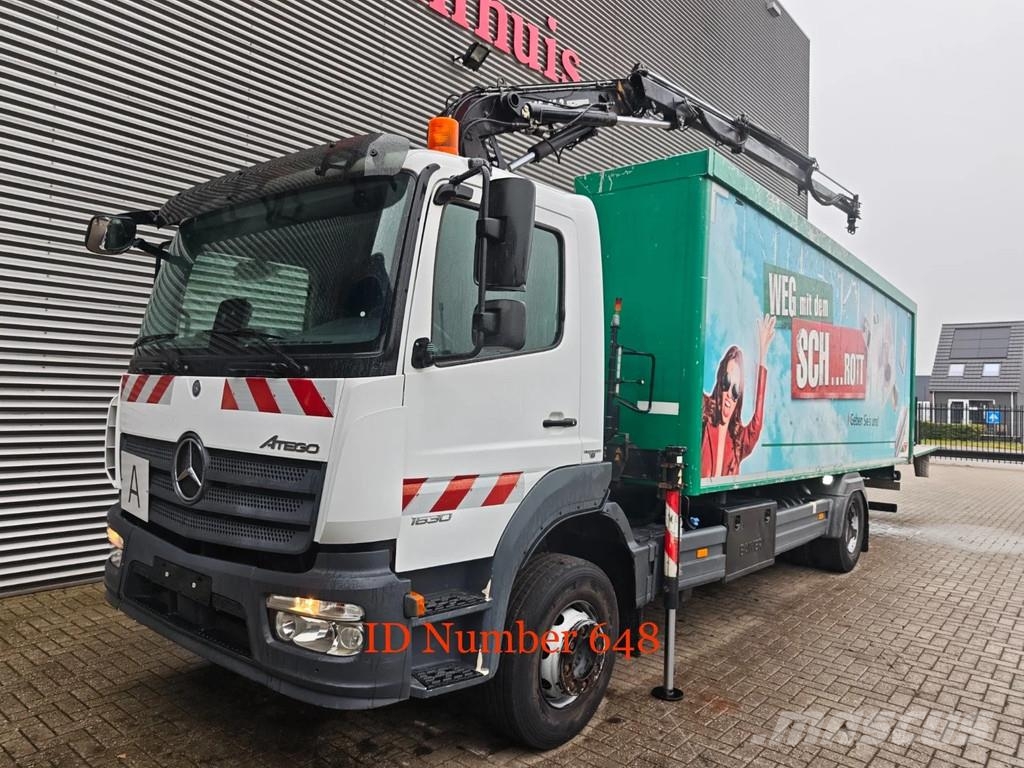 Mercedes-Benz Atego 1630 4x2 Atlas 65.2-A2L Tailgate! A/T 크레인