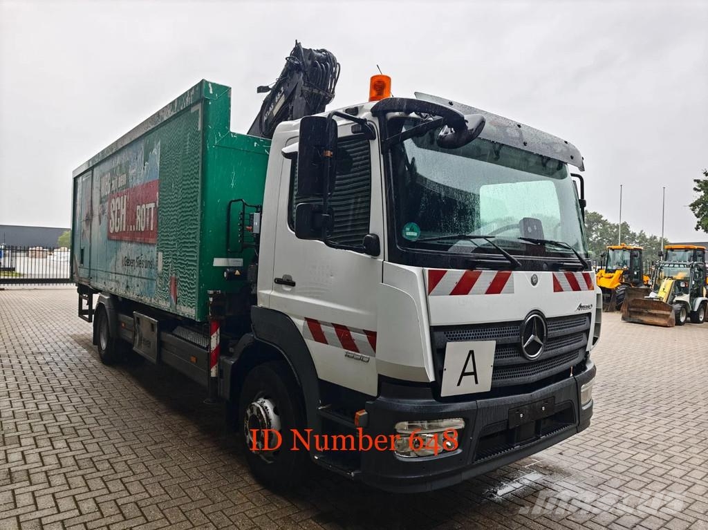Mercedes-Benz Atego 1630 4x2 Atlas 65.2-A2L Tailgate! A/T 크레인