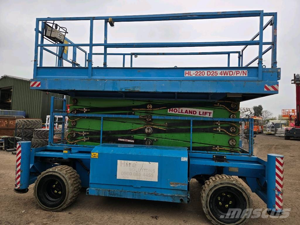 Holland Lift HL220 D25 Saksilavat