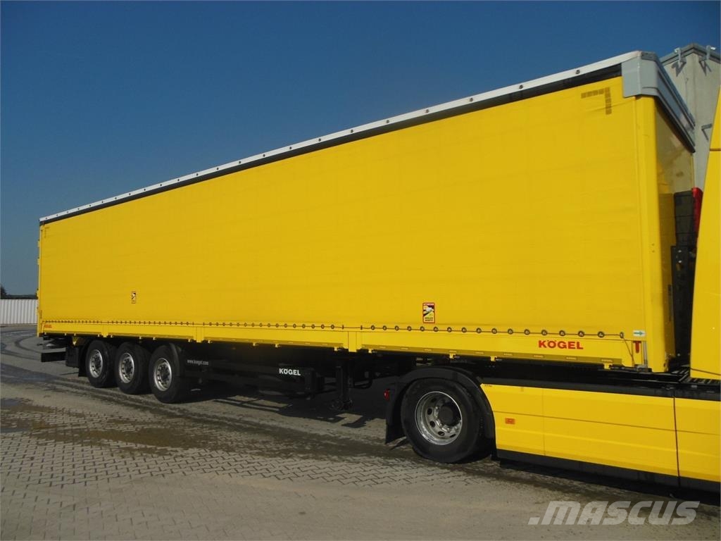 Kögel SN24, ADR, Bočnice, Přizvedávání stropu Semi-remorca speciala