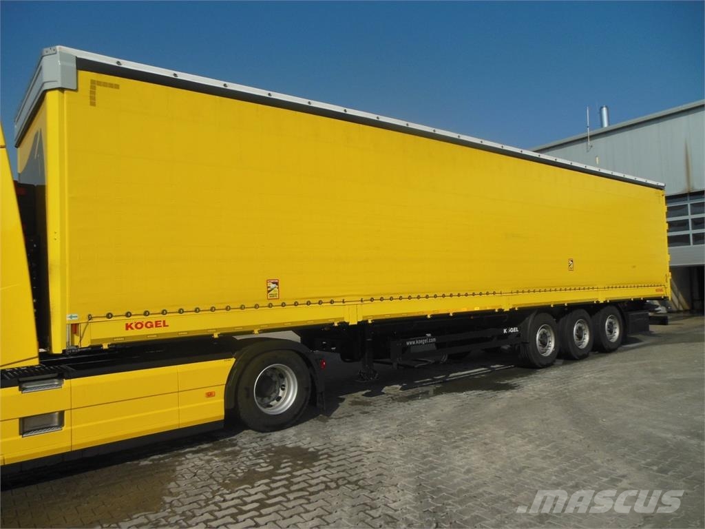 Kögel SN24, ADR, Bočnice, Přizvedávání stropu Semi-remorca speciala