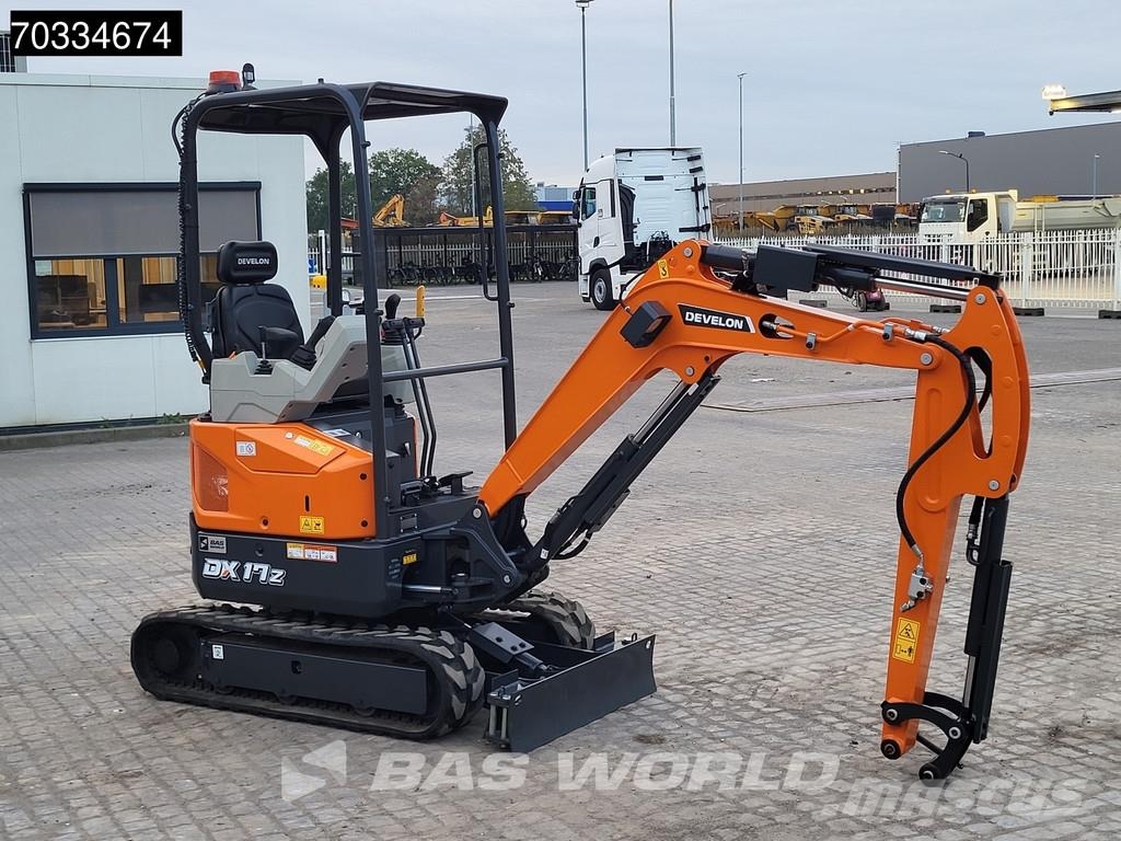 Develon DX17 Z-7 Εκσκαφάκι (διαβολάκι) < 7t