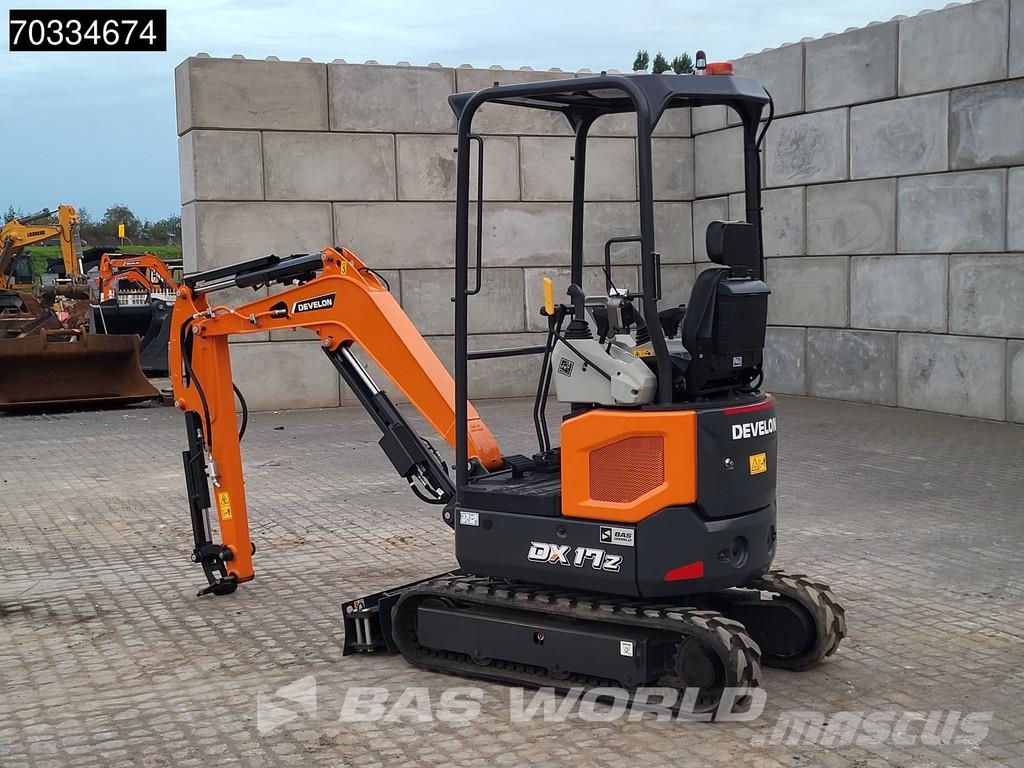 Develon DX17 Z-7 Εκσκαφάκι (διαβολάκι) < 7t