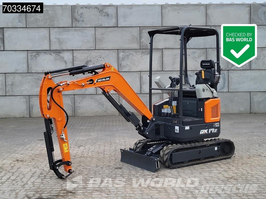 Develon DX17 Z-7 Εκσκαφάκι (διαβολάκι) < 7t