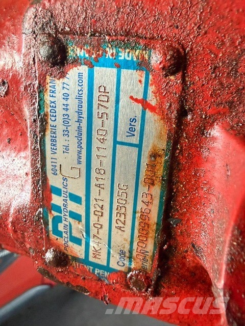 Poclain MK 47 HYDRAULIC MOTOR Kuģu transmisijas