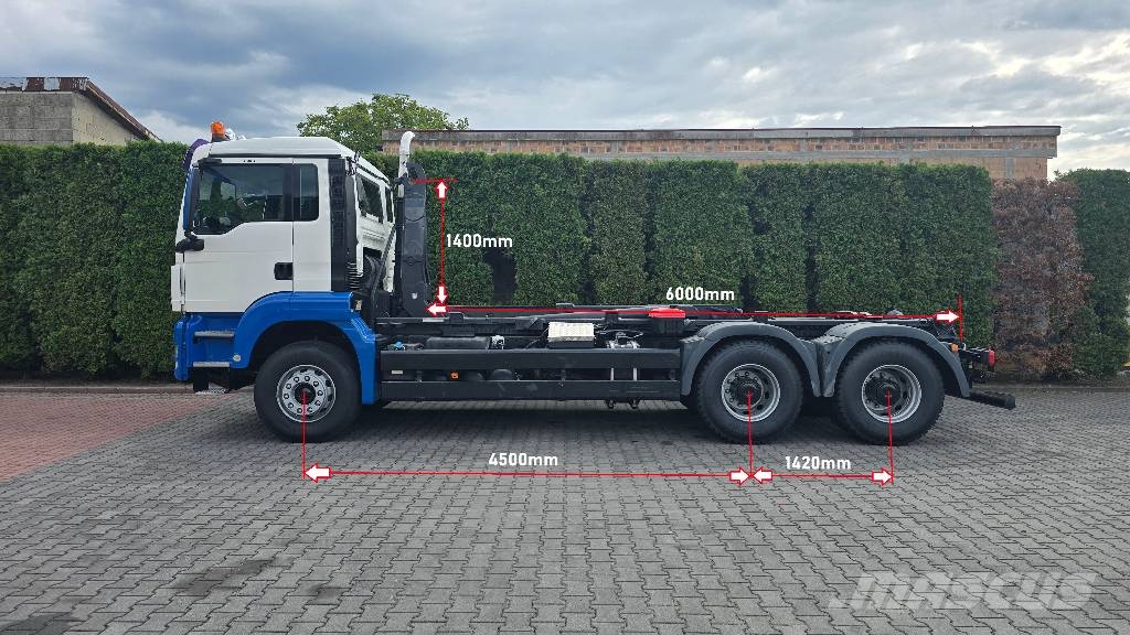 MAN TGS 26.400 6x4 Камиони с кран с кука