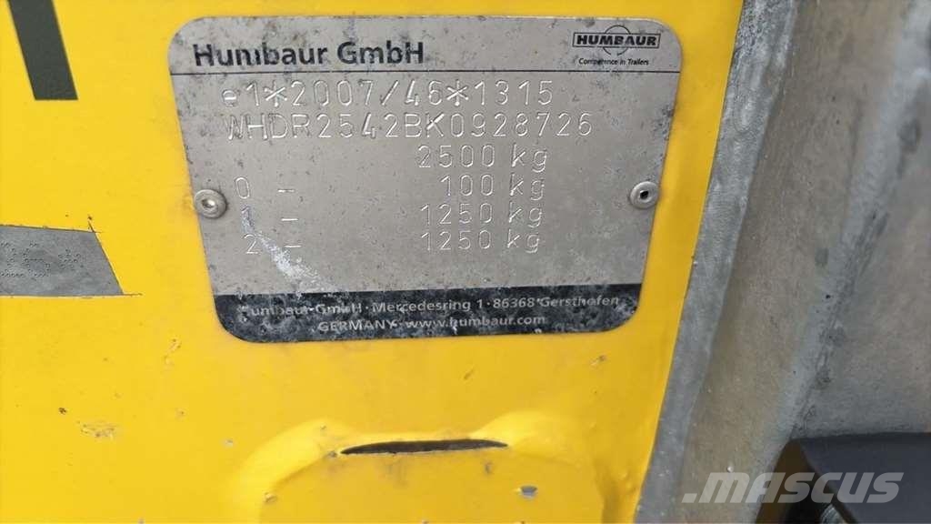 Humbaur HTK25 Andere Auflieger