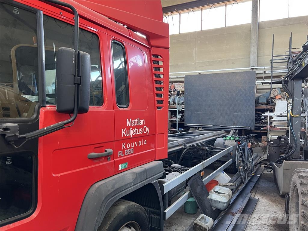 Volvo FL612 플랫베드/드롭사이드 트럭