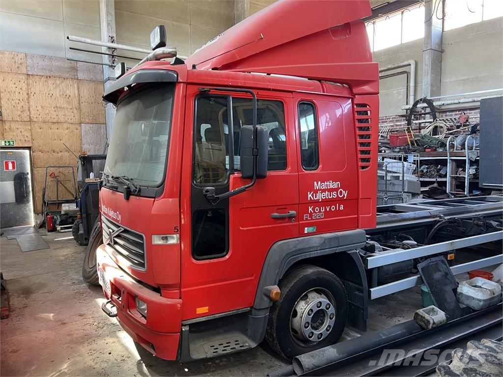 Volvo FL612 플랫베드/드롭사이드 트럭