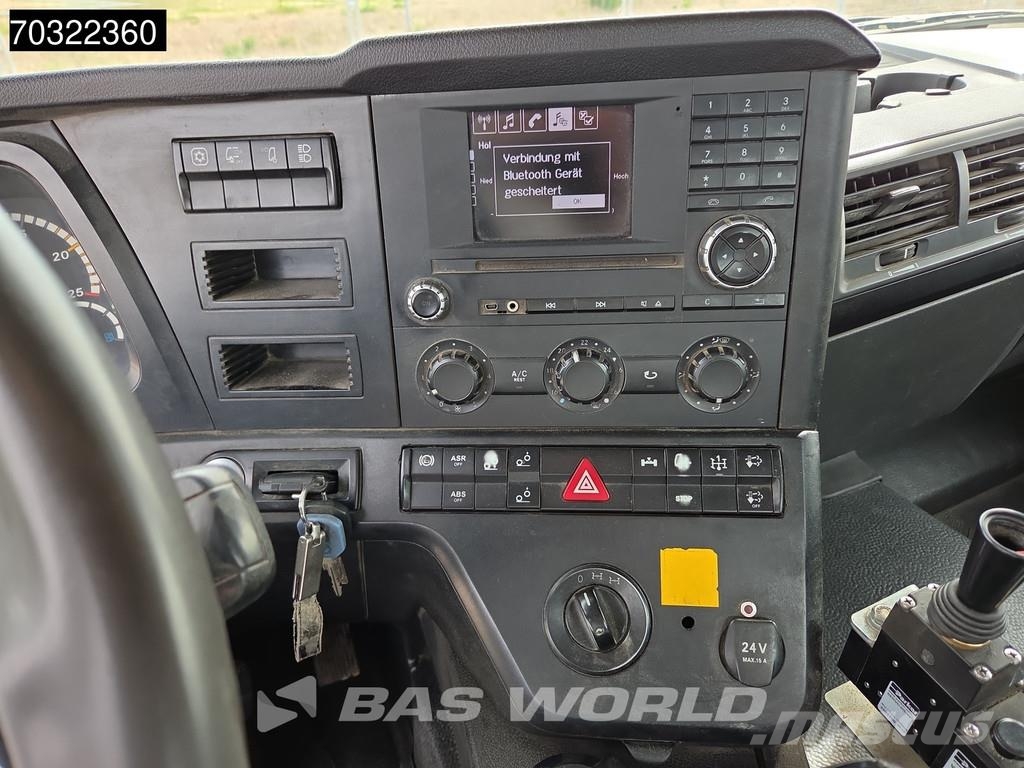 Mercedes-Benz Arocs 3248 8X4 25tons containersystem Lift+steerin شاحنات الرافعات الخطافية