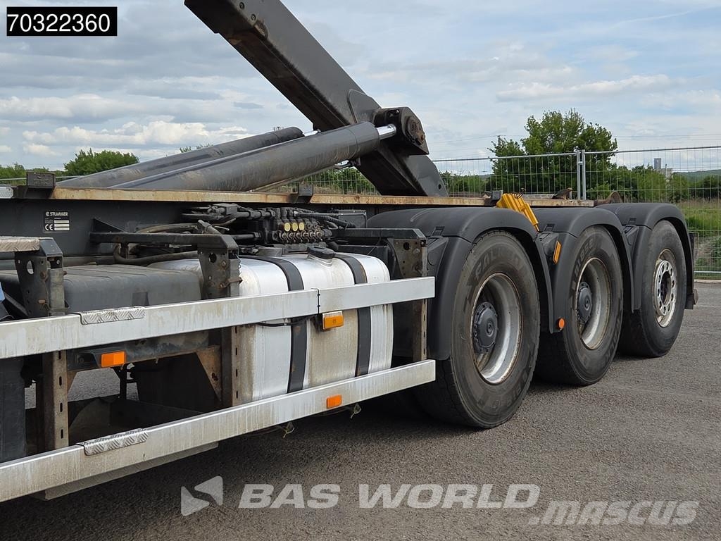 Mercedes-Benz Arocs 3248 8X4 25tons containersystem Lift+steerin شاحنات الرافعات الخطافية